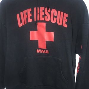 Size small Maui life guard sweat shirt rare